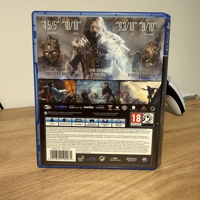 Middle-earth: Shadow of Mordor PS4