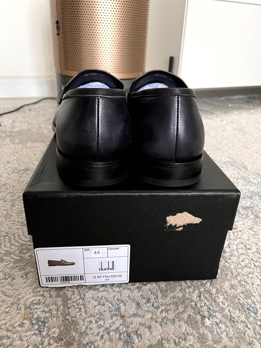 Dunhill Evening Leather Loafer Shoes | Tufli | Obuv