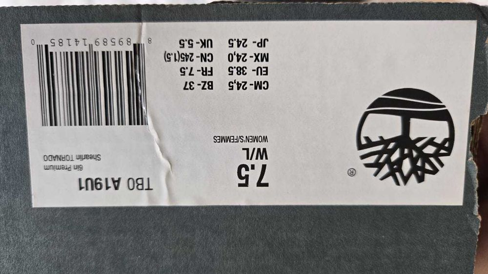 Ботинки Timberland 38,5 - 38 размер (демисезон)