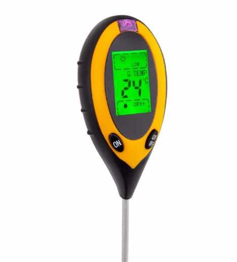 Киселинометър - PH метър за почва, температура и осветление G73195