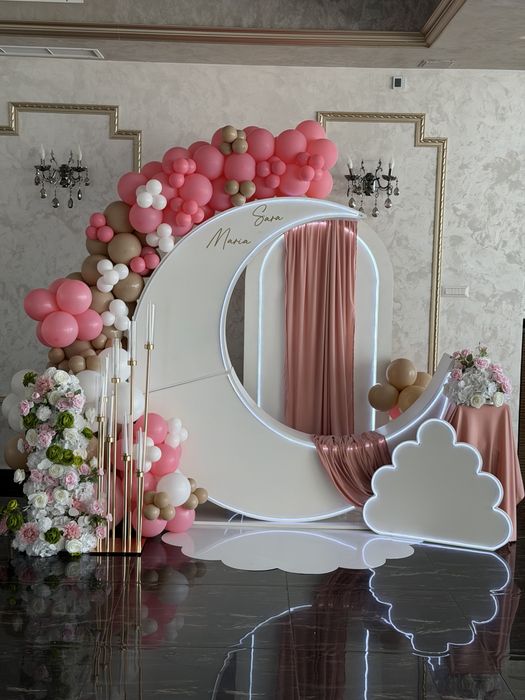 Aranjamente și Decoratiuni Florale/Baloane Nunta&Botez de Închiriat
