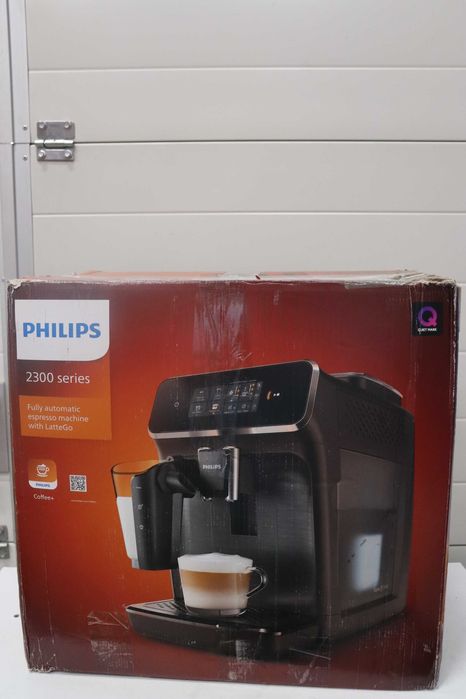 Кафеавтомат Philips Series 2300 LatteGo (EP2330/10), кафемашина с кана