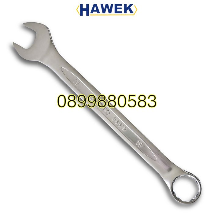 Професионален комплект звездогаечни ключове HAWEK , 12части (8-24мм)