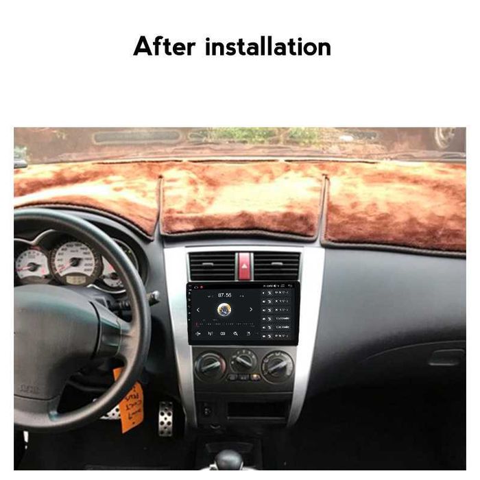 Navigatie Android 14 Mitsubishi Colt 2007-2012 1/8 Gb CarPlay +CAMERA