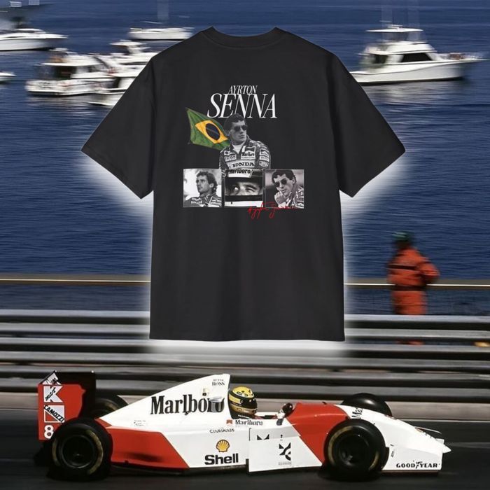 Tricou Ayrton Senna Formula 1 / toate marimile disponibile