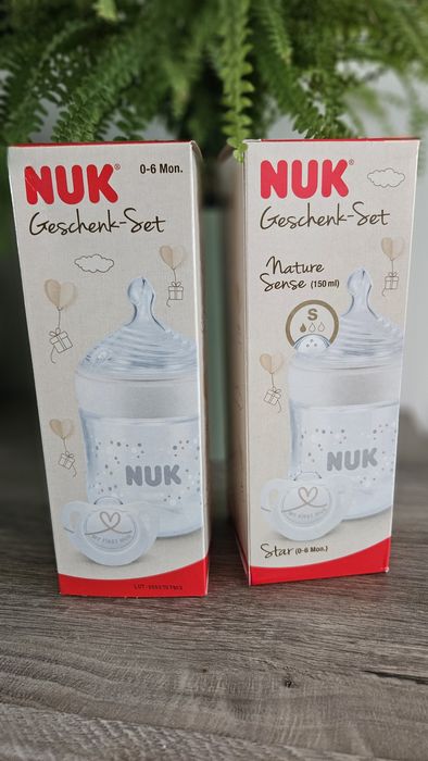 SUPER OFERTA Dublu Set Biberon & Suzeta Nuk