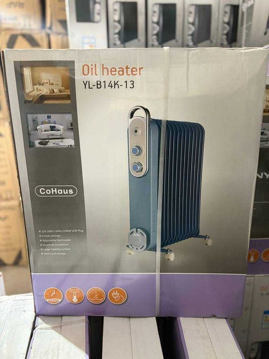 Масляный обогреватель Beko-15 +Доставка