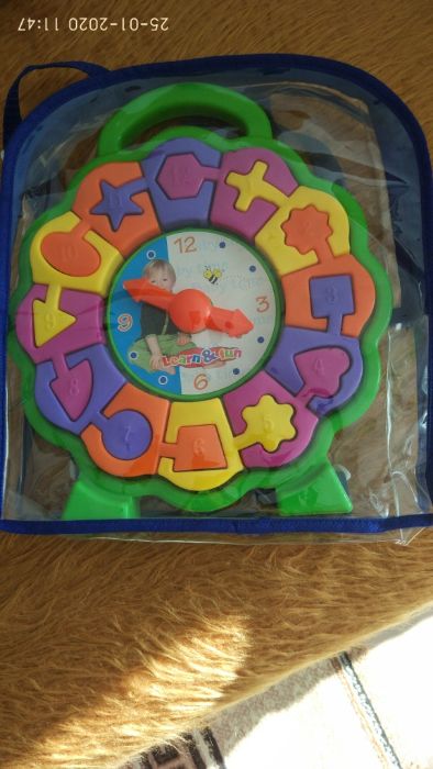 детски часовник с раничка