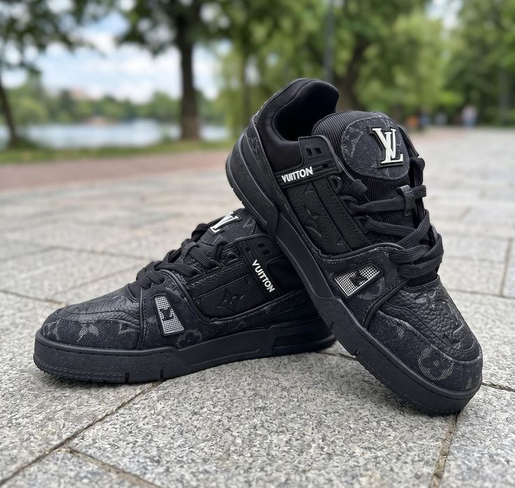 Adidasi LV Trainer Negru - Full Box