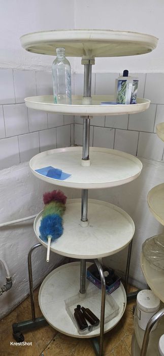 Стелажи за аптека - въртящи