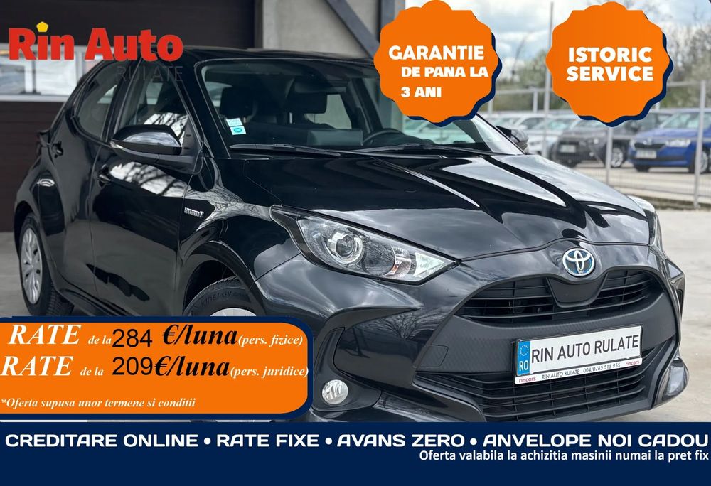 Toyota Yaris Garantie - TVA 21% - Posibilitate vanzare si in RATE Credit Leasing