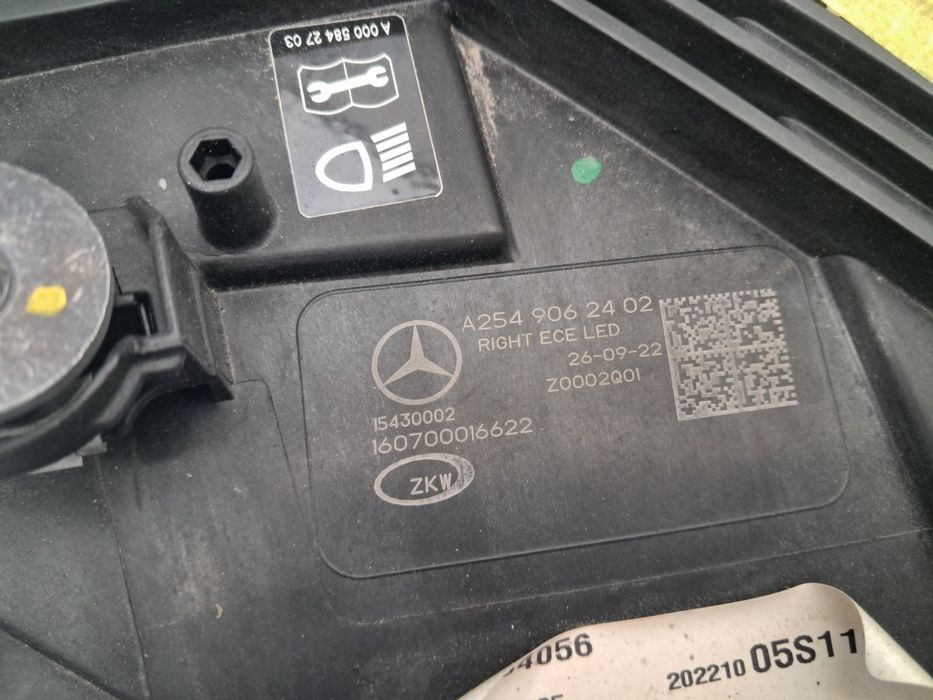 Фар Mercedes Benz GLC X254 C254