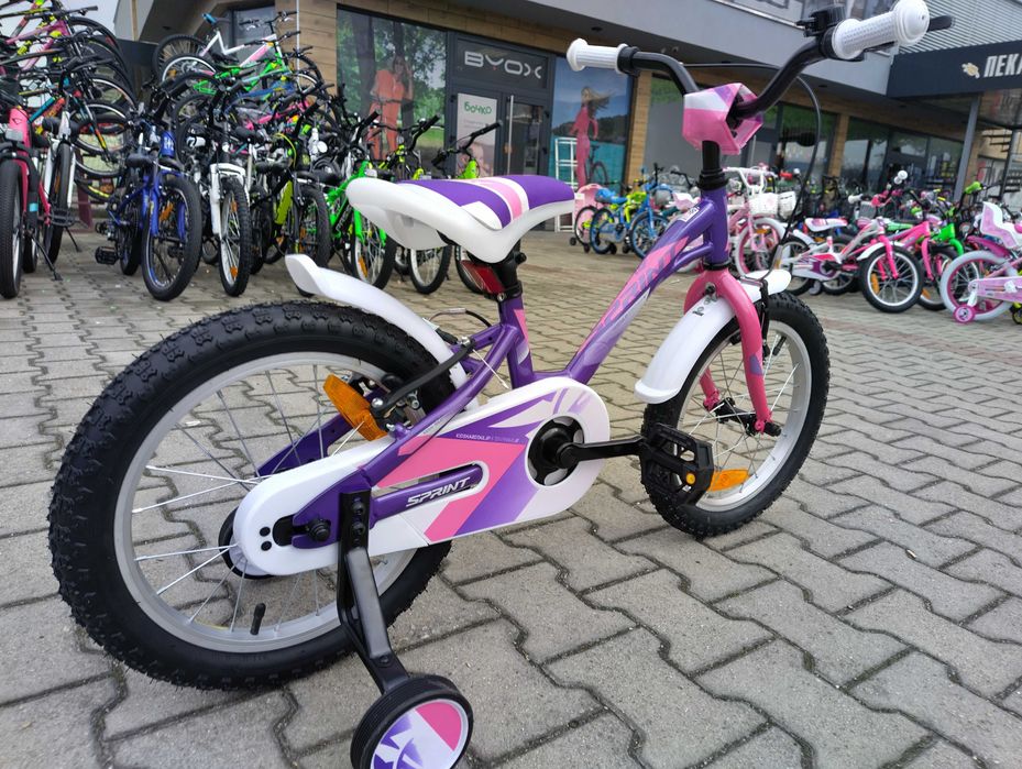 SPRINT Велосипед 16" ALICE лилав