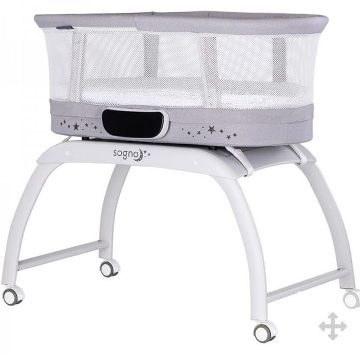 Pătuț cu leagănare si cantar electric