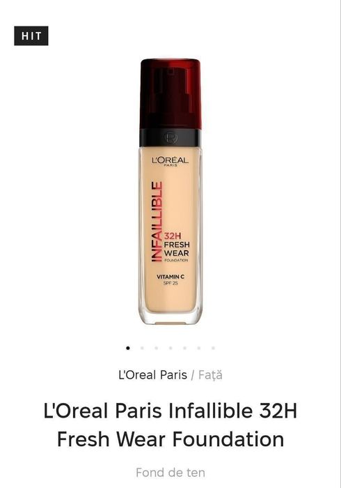 Fond ten L'Oreal diverse nuante
