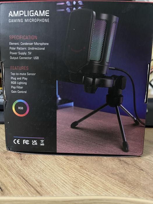Продам микрофон Fifine Ampligame