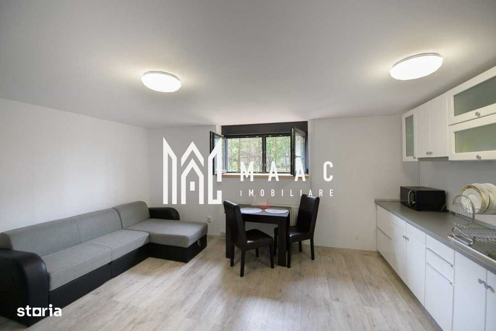 Apartament 1 cameră  | Sub Arini, Sibiu | 32 mp, terasă
