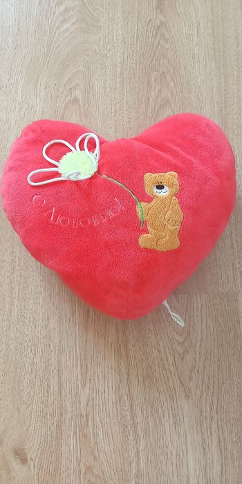 Сердце-подушка, подарок