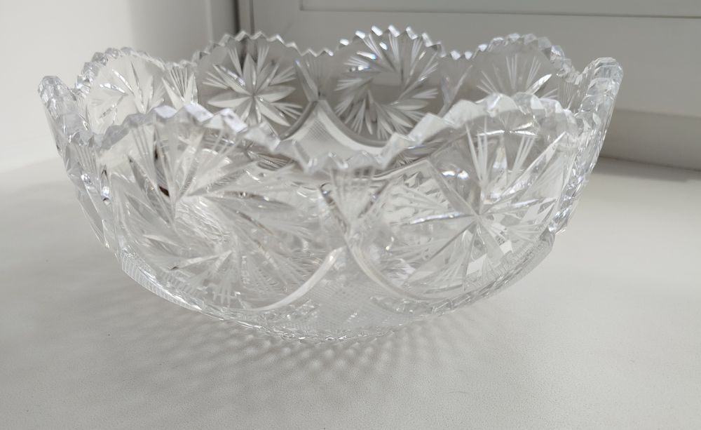 Хрустальная ваза