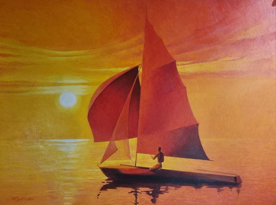 Картина, холст, масло