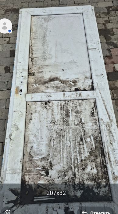 Пластиковые двери с косяками