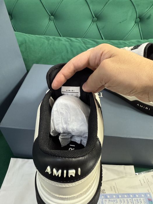 Adidasi AMIRI piele naturala 100% Full Box colectie noua Premium