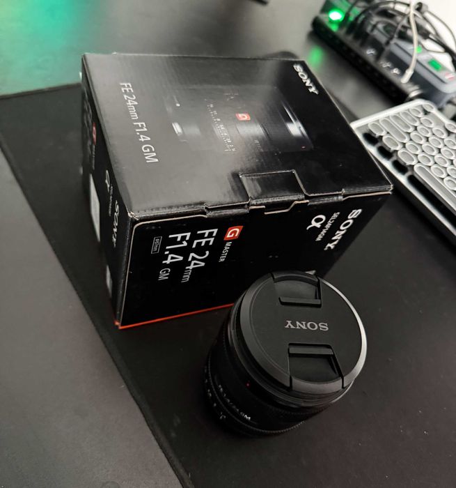 Sony 24mm F1.4 GM G Master, ca nou, full frame, complet, Garantie