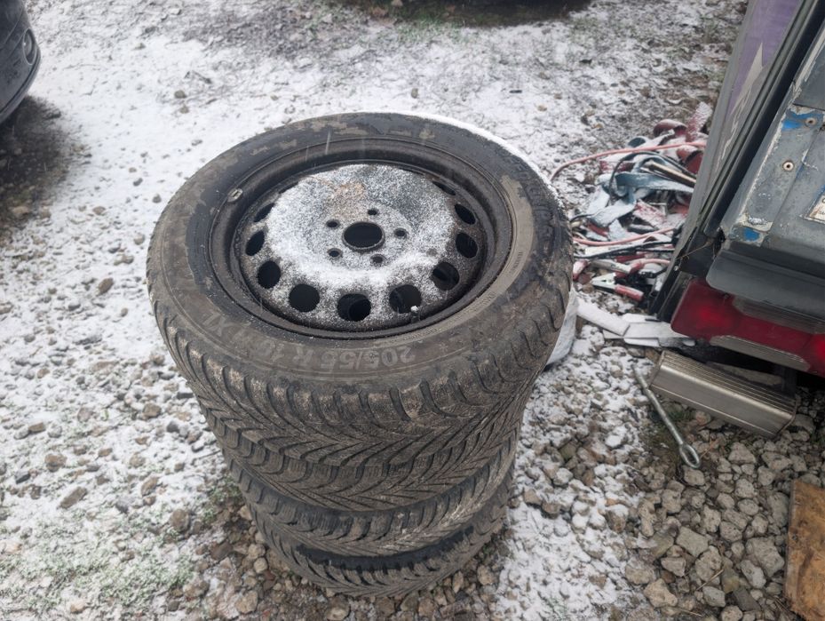 Roti iarna Volkswagen 5x112 R16 Anvelope 205 55 R16 Complete