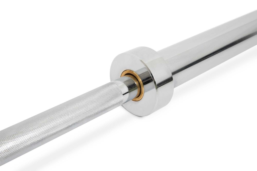 Олимпийски Прав Лост 220 см, 17.5 кг, Лостове за Домашен Фитнес, Щанга