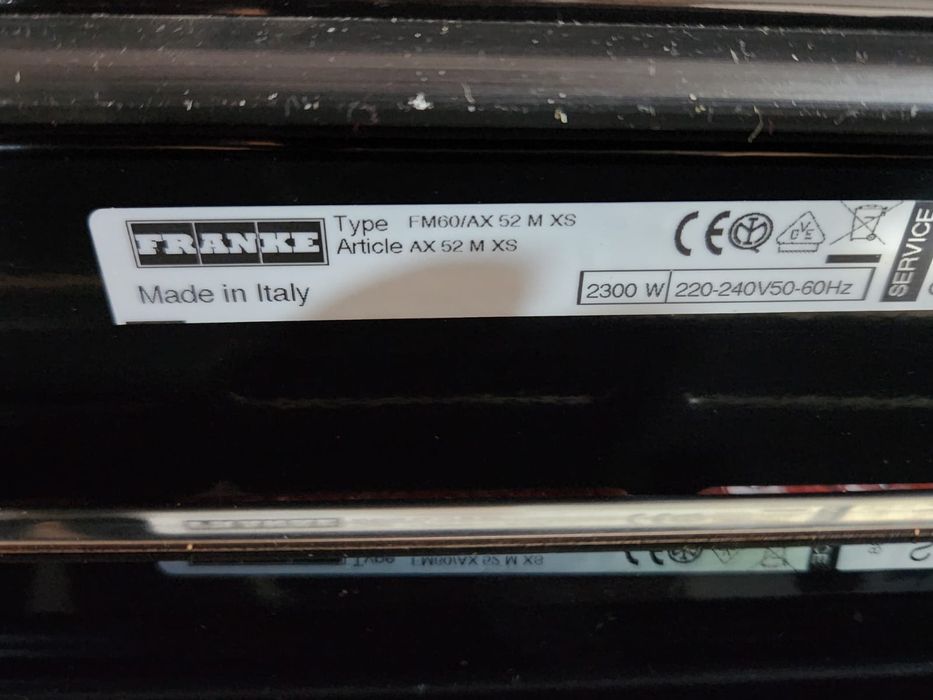 Cuptor electric franke 4 buc Nou