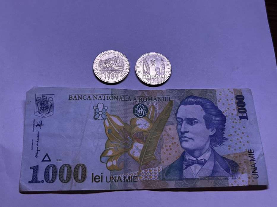 Monede de coletie (2019) cu revolutia din 1989 + bacnota cadou