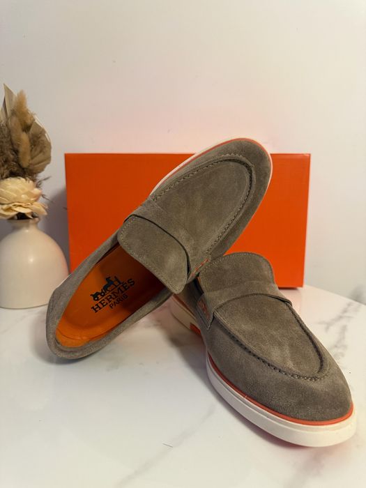 Mocasini Hermes Piele Naturala Doar Masura:44