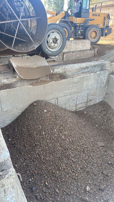 Галанчики , щебень , старый асфальт