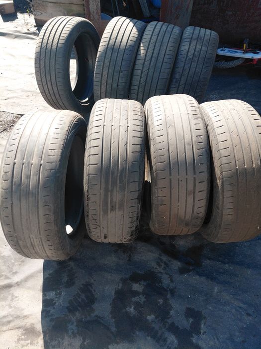 Продам комплект резины 215×55/17