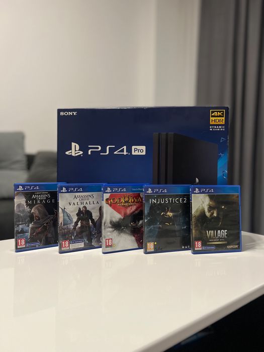 Ps4 PRO 1TB impecabil