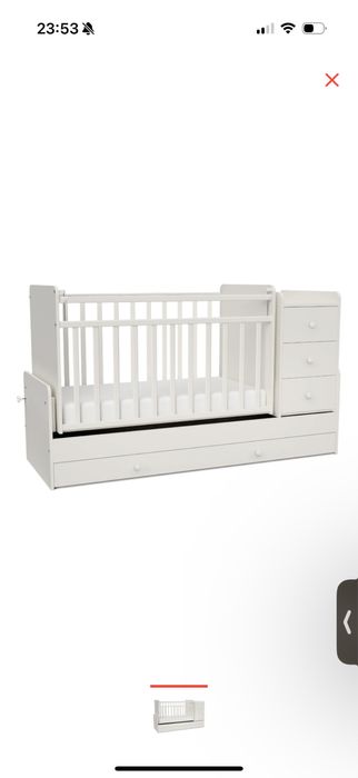 Кровать манеж трансформер