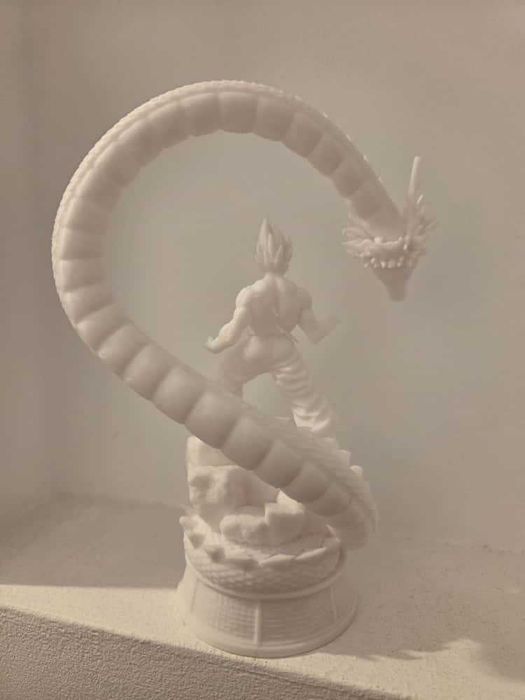 Miniatură Dragon Ball Z Shenron – print 3D pentru pictat