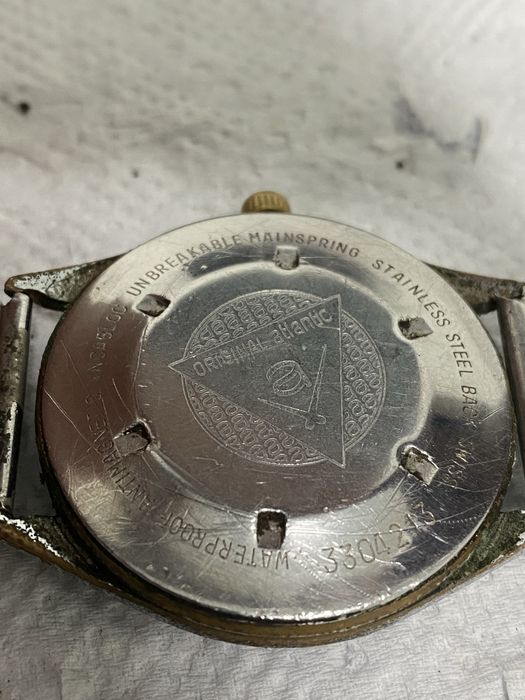 Ceas Barbatesc Atlantic Worldmaster 21 jewels Original Swiss Made
