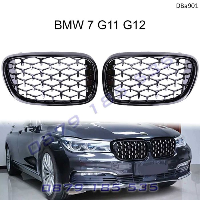Решетки Диамант бъбреци хром BMW 7 G11 G12 16-19 бмв 7 Bubreci тунинг