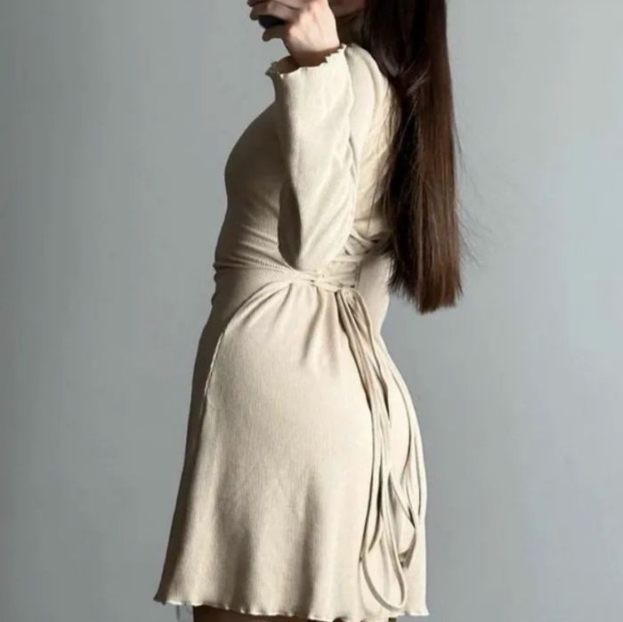 платье на завязках, размер S