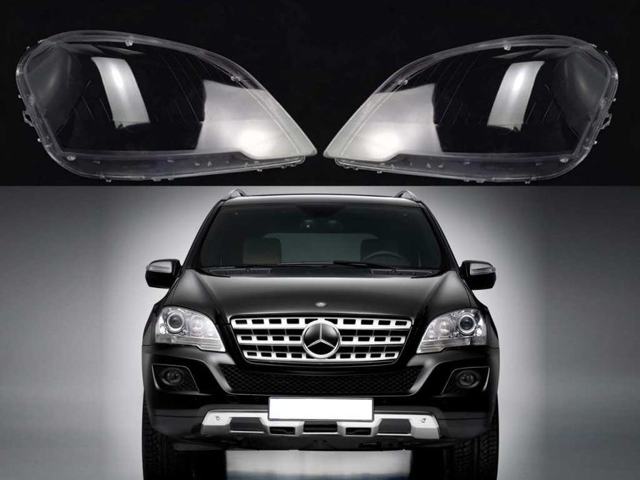 Стъкла за фарове на Mercedes ML W164 Facelift ( 2008-2011 )  555