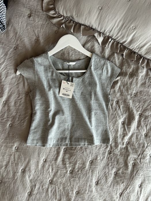 Сива тениска Zara