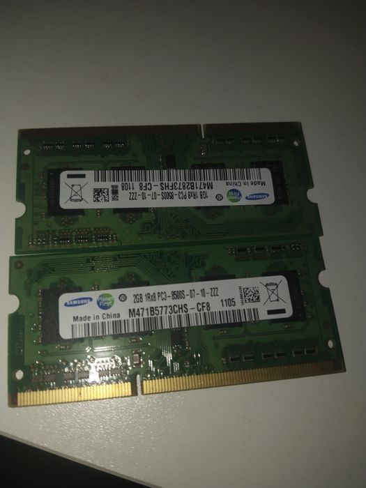 DDR3 на 2Gb So-dimm
