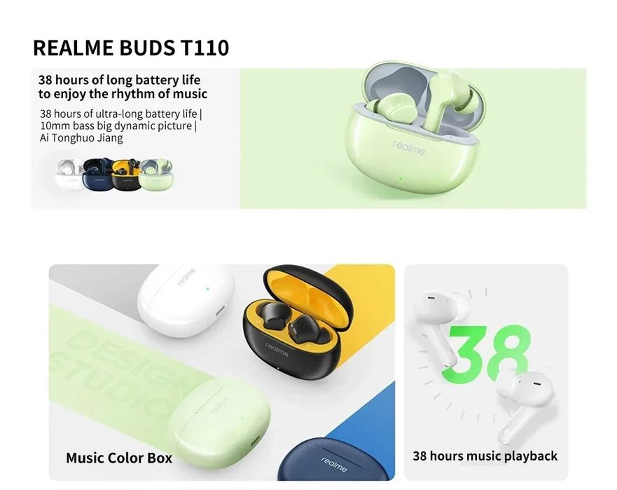 Безжични слушалки Oppo Realme и Meizu