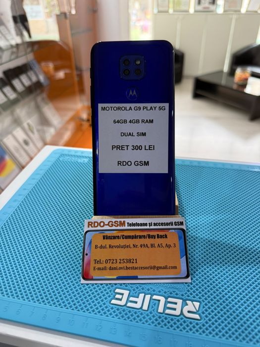 Motorola G9 Play 64gb Dual Sim/Garantie