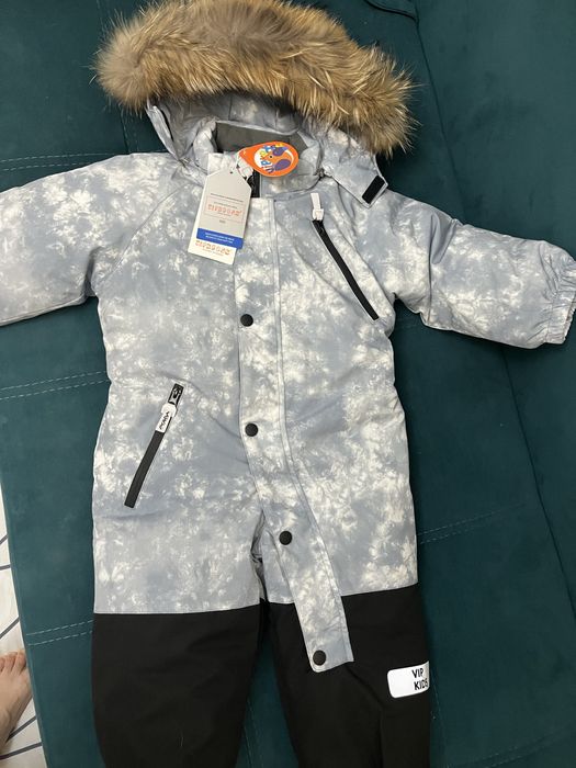 Зимний слитный комбенизон