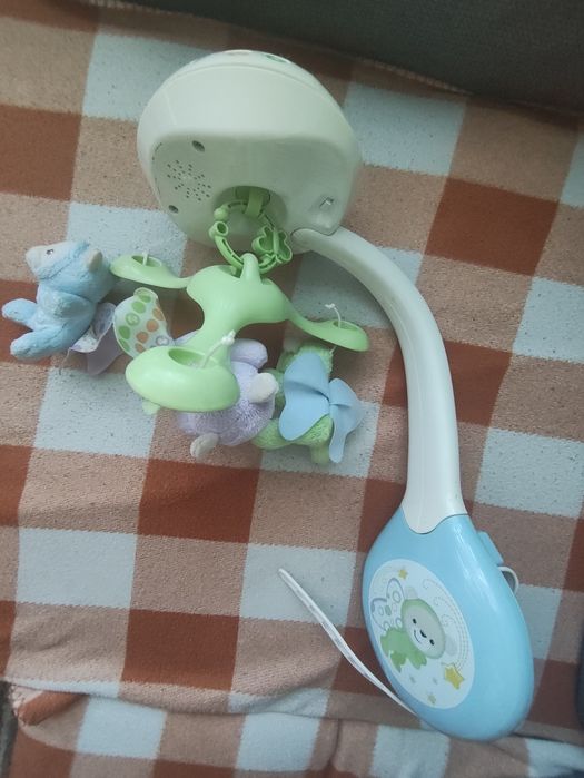 Carusel muzical pentru pătuț Fisher-Price – Stare perfectă de funcționare