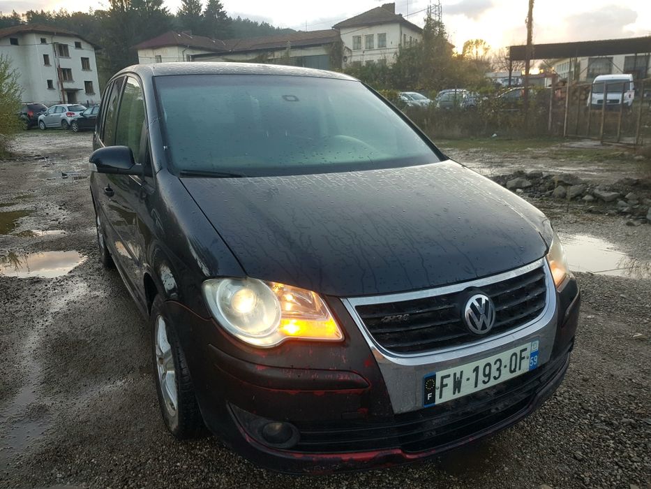 На части! VW Touran 1.9 tdi BXE 6 Скорости 105 к.с. Фолцваген Туаран