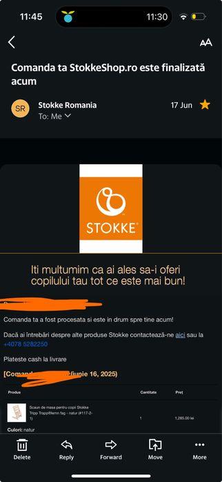 Scaun bebe Stokke Tripp Trapp nou -  fag natur