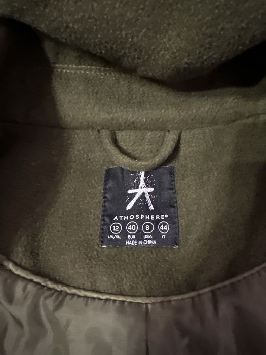 Дълго елегантно палто Размер М подарък чанта